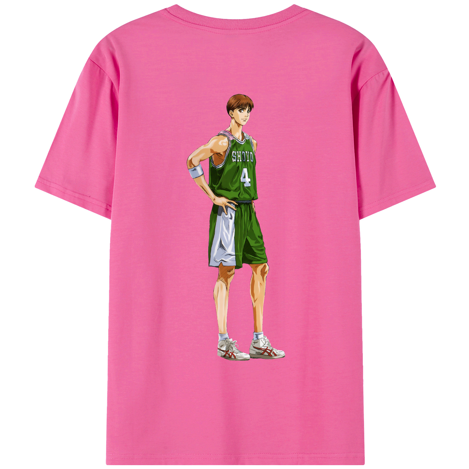 SLAM DUNK／スラムダンク レディース半袖Tシャツ(バックプリント)